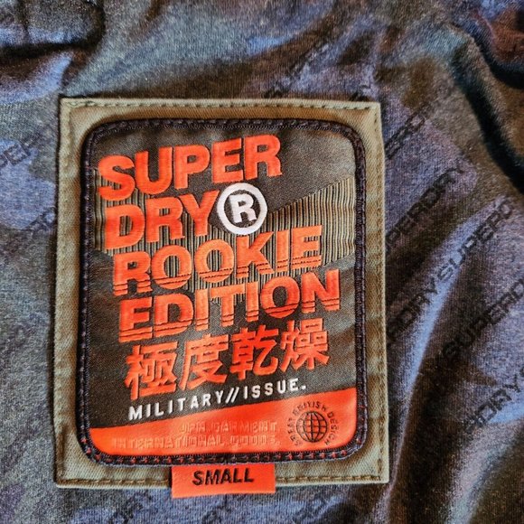 SuperDry Jacket Military Issue Rookie Edition Size Small British Design - Picture 9 of 11